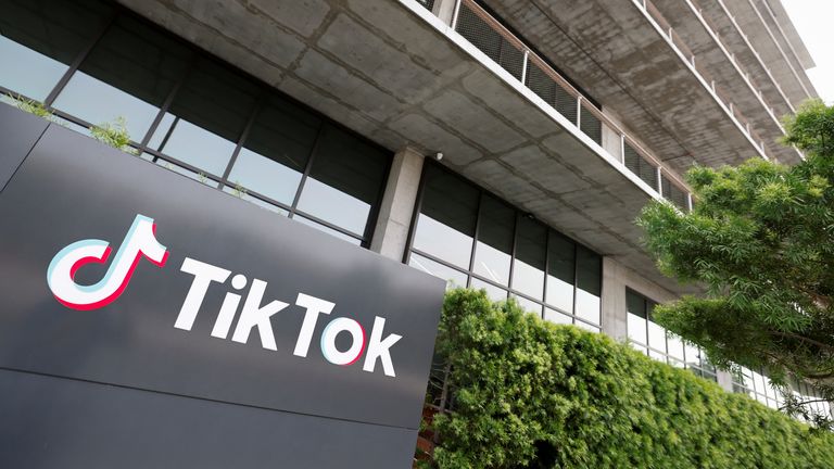 The U.S. head office of TikTok is shown in Culver City, California, U.S., September 15, 2020. REUTERS/Mike Blake
