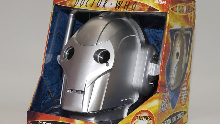 Dr Who Cyberman Mask, Character Options (RRP £29.99), one of the hotly-tipped "dream toys" for this Christmas.