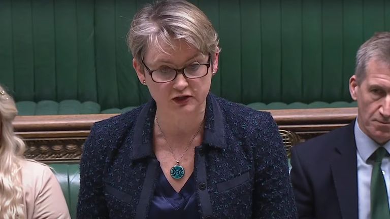 Yvette Cooper responds to James Cleverly 