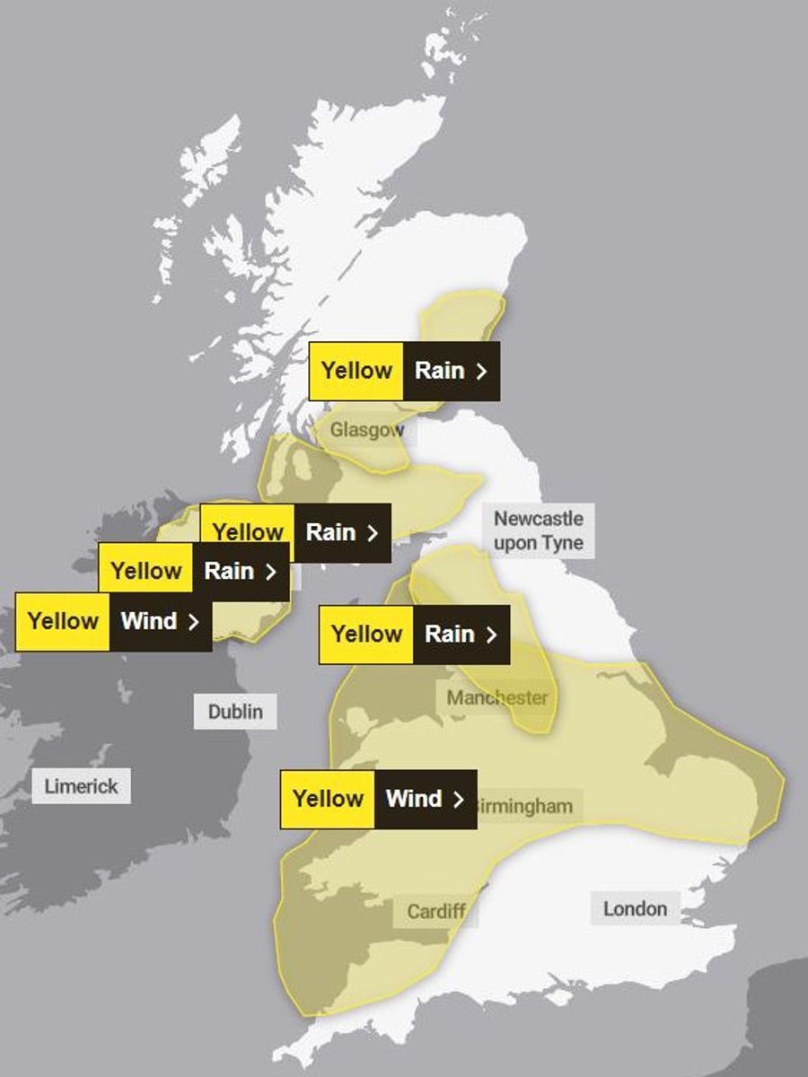 Storm Elin brings strong winds and heavy rain to parts of UK and ...