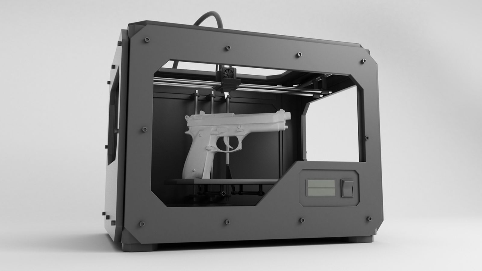 Първи случаи на 3D отпечатани оръжия в Шотландия, според нови данни
