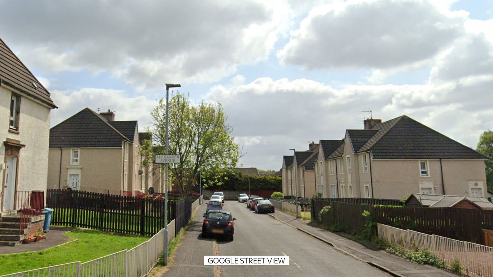 Uddingston homes 'targeted' by gang dressed in dark clothing in
