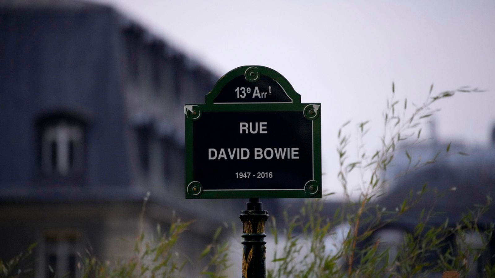 Paris honours David Bowie with his own street