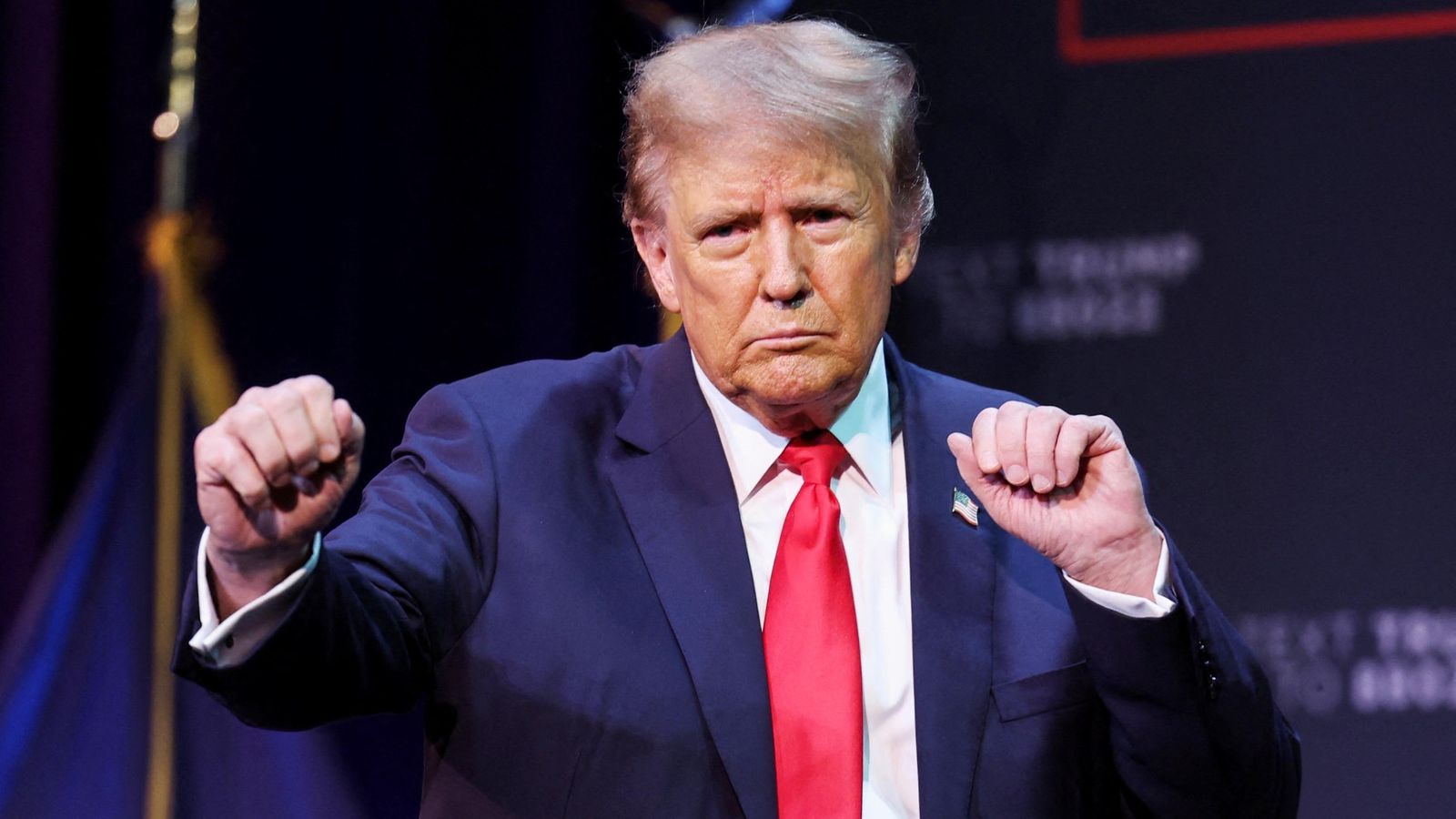 Donald Trump hails 'terrific' Ron DeSantis after rival ends campaign