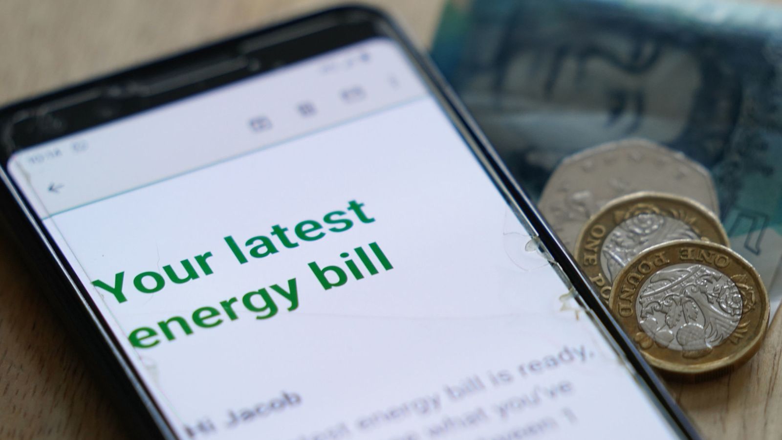 Energy bills set to fall by almost £300 a year to cheapest in two years