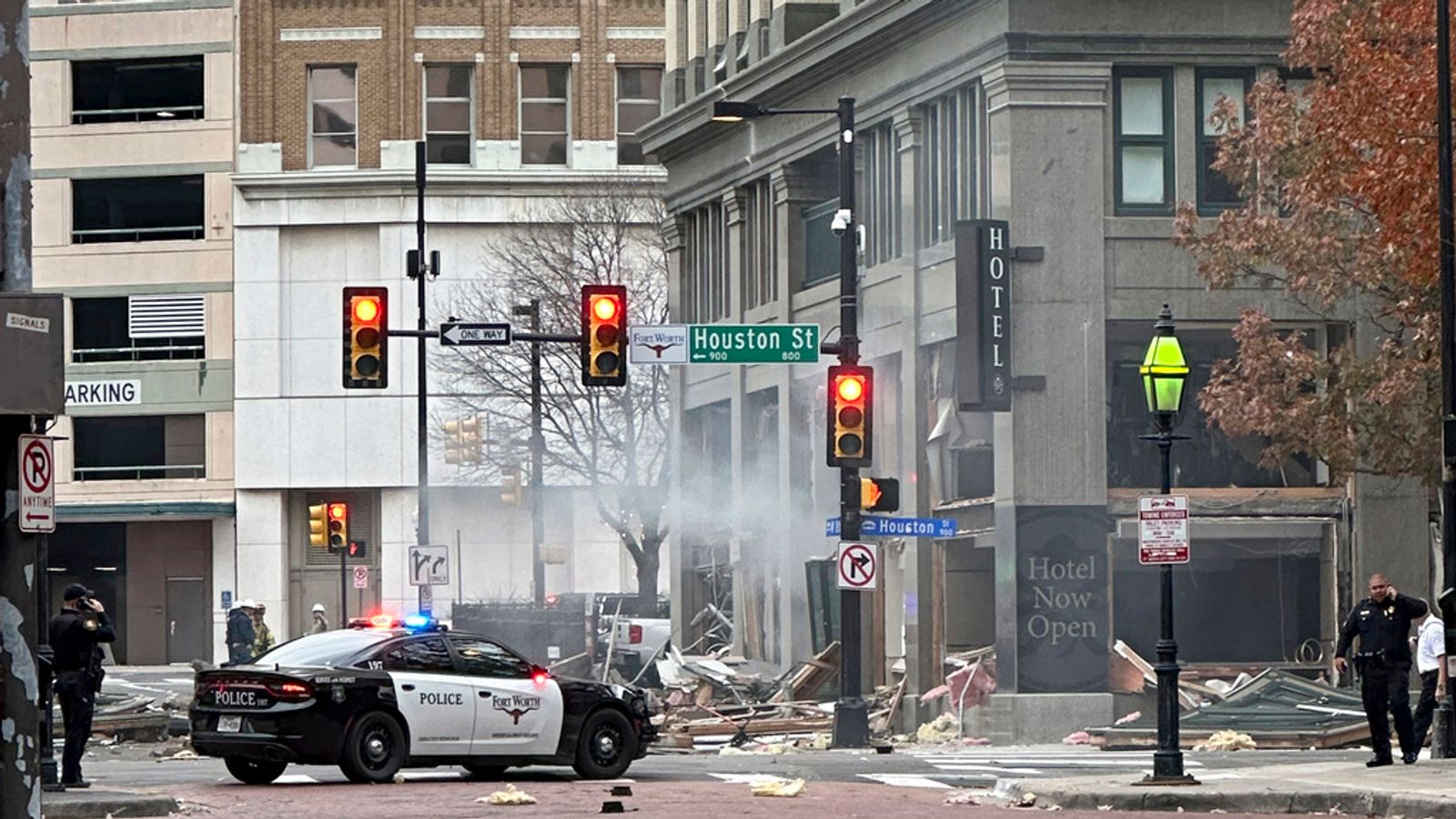Fort Worth: At least 21 injured after suspected gas explosion at Texas hotel 