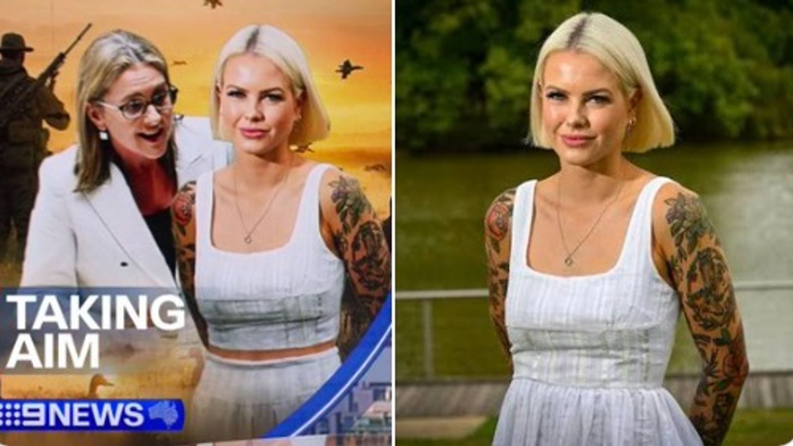 Australian news network apologises for 'graphic error' after photo of MP made more revealing
