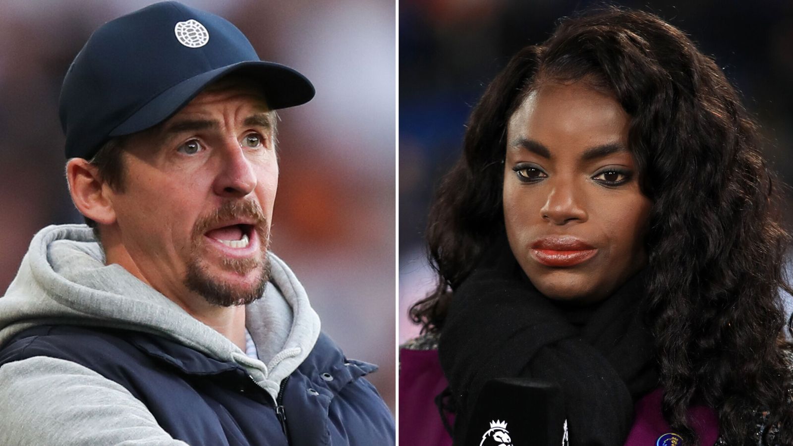 Joey Barton insults left Eni Aluko 'scared to go out' - and former Lioness says she's 'considering legal action'