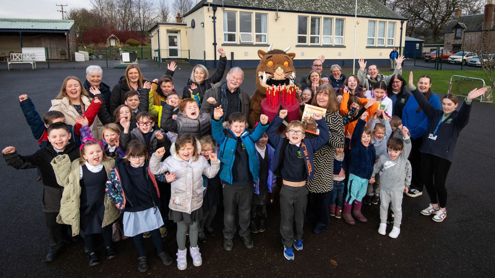 Julia Donaldson returns to Angus primary school to celebrate The ...