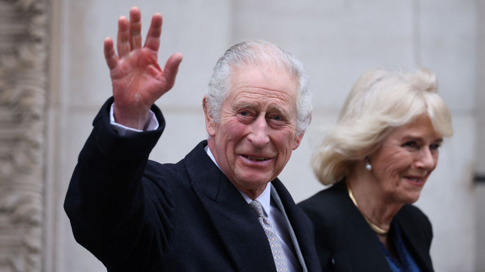 The King leaves hospital after three-night stay following prostate treatment