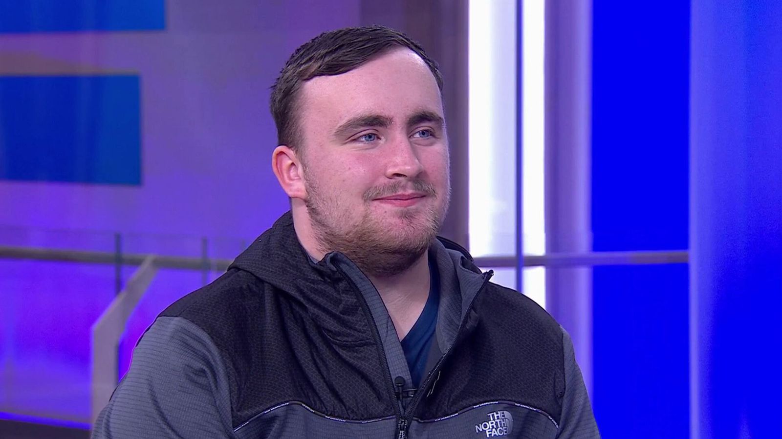 Luke Littler tells Sky News about David Beckham