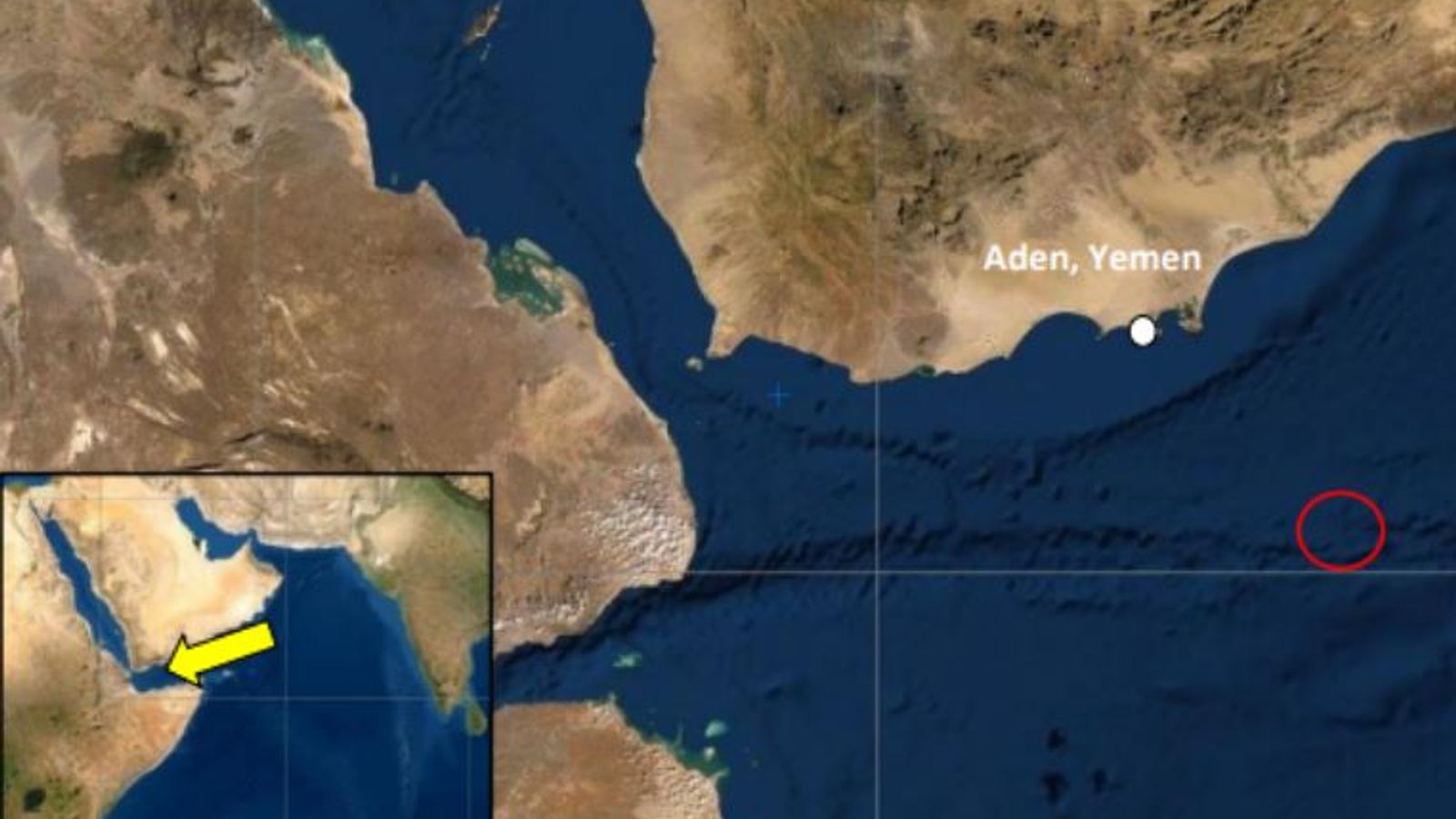 Oil tanker on fire in Red Sea after missile attack by Houthi fighters