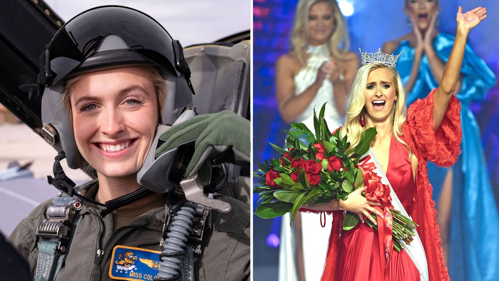 Пилот от Военновъздушните сили на САЩ става първият член на активна военна служба, спечелил Мис Америка