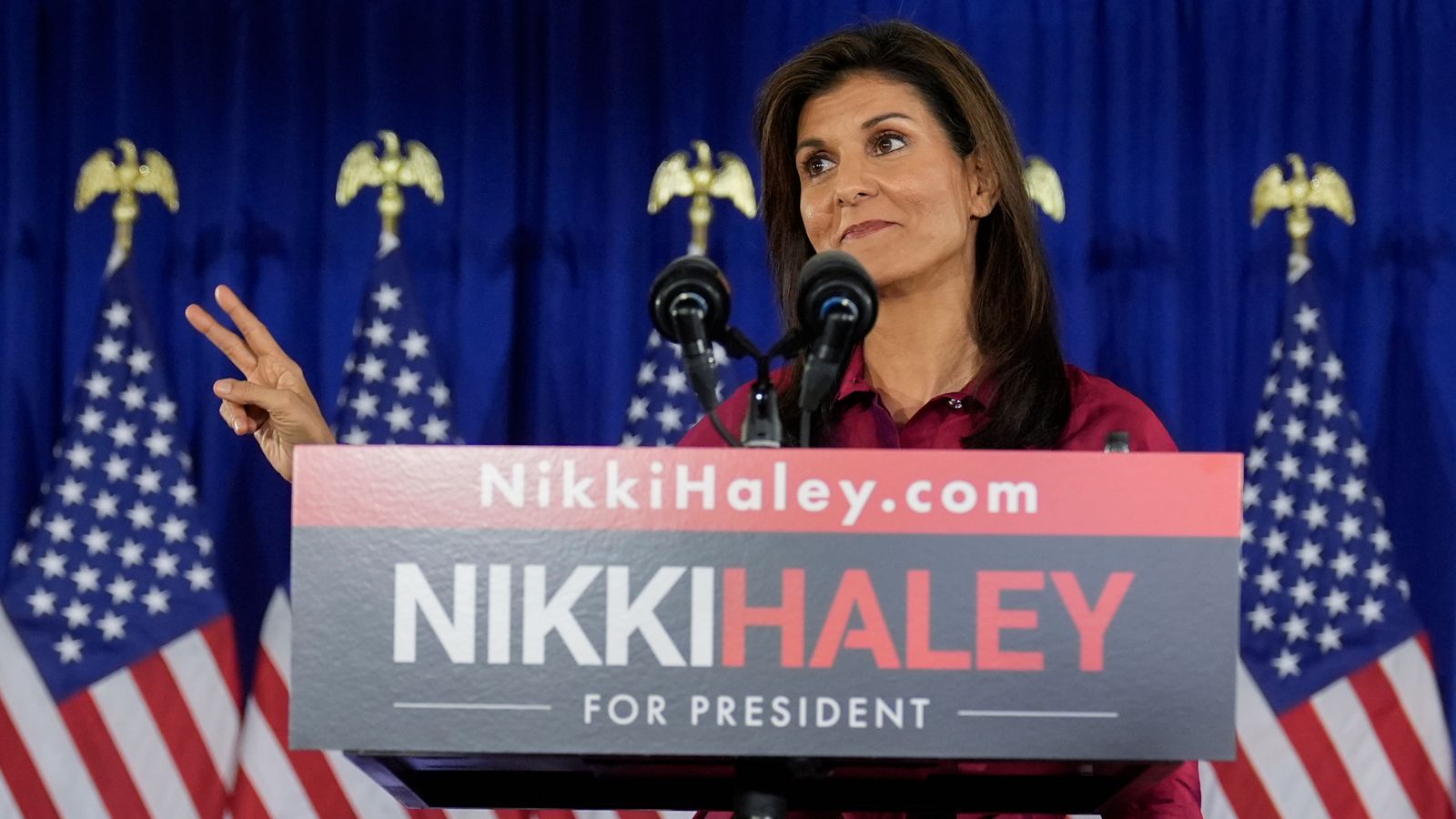 Nikki Haley says she will only debate Donald Trump as crucial New