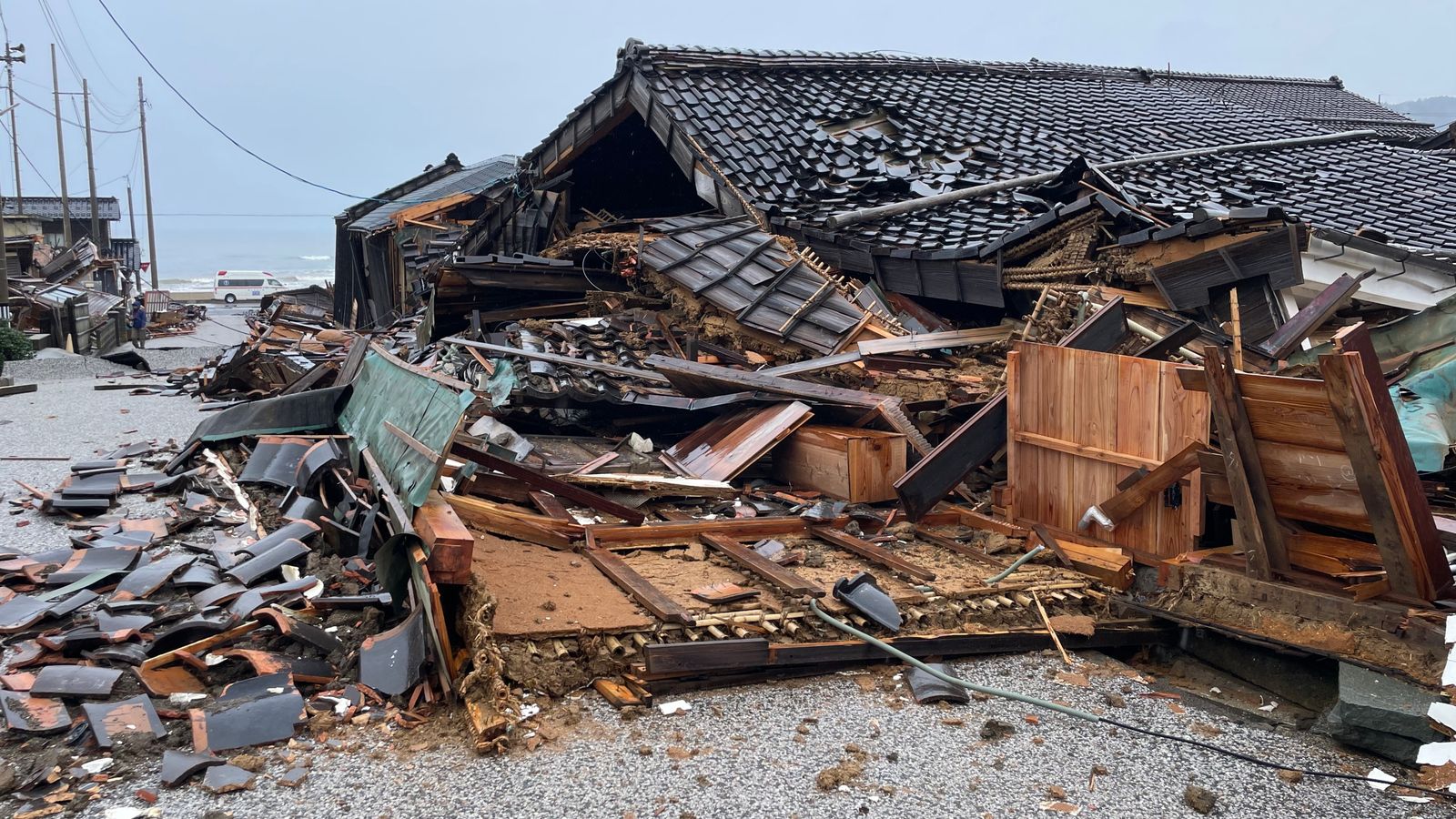 Japan: Villagers pick up the pieces after devastating earthquake | News ...