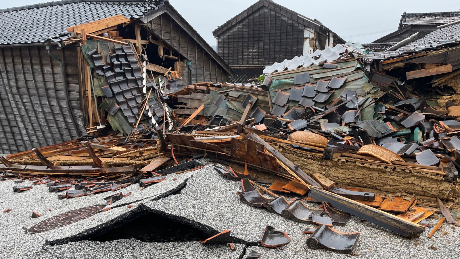 'It will take years to rebuild': Villagers pick up the pieces after devastating Japan earthquake