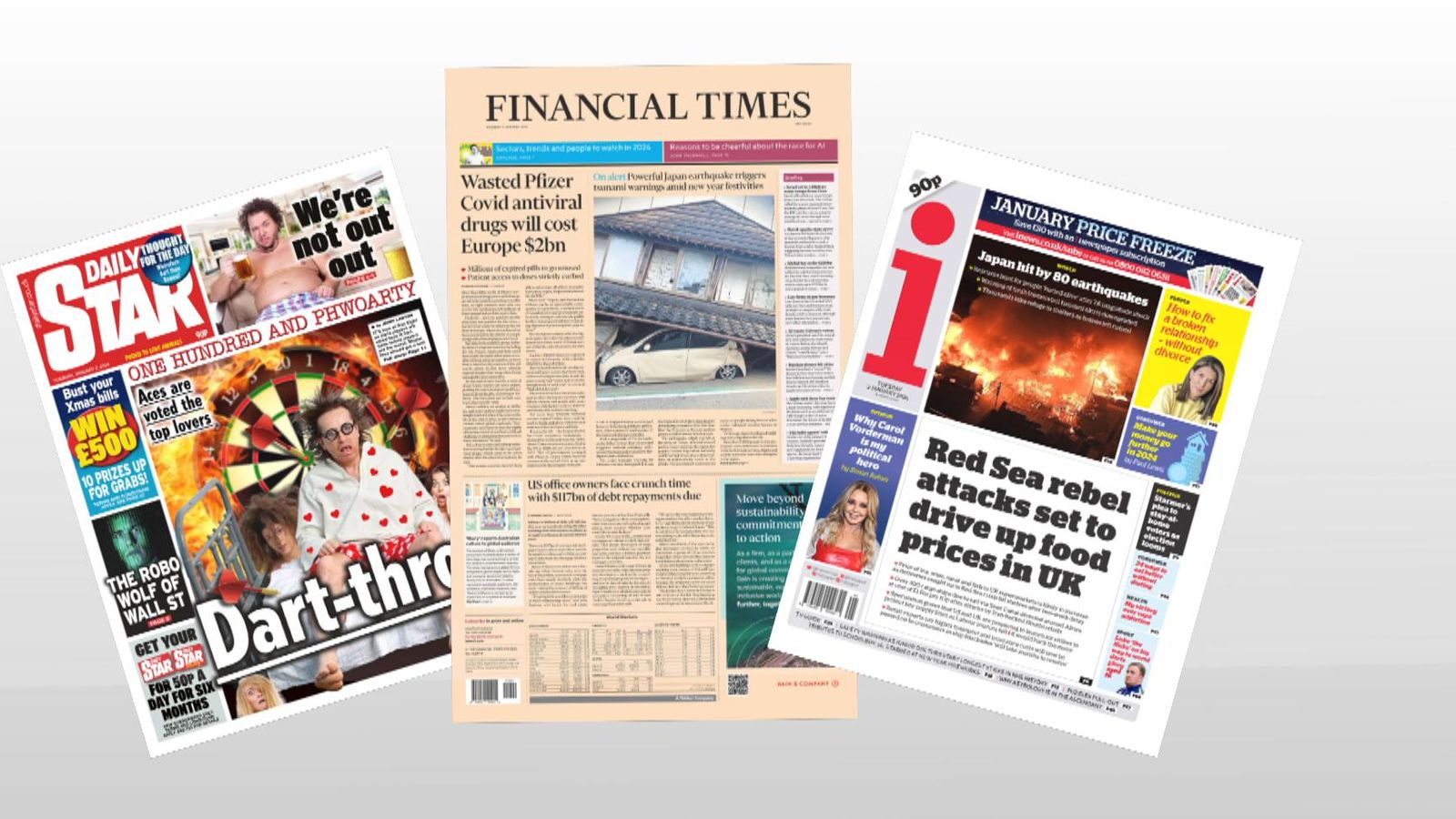 Press Preview: Tuesday #39 s national newspaper front pages UK News Sky