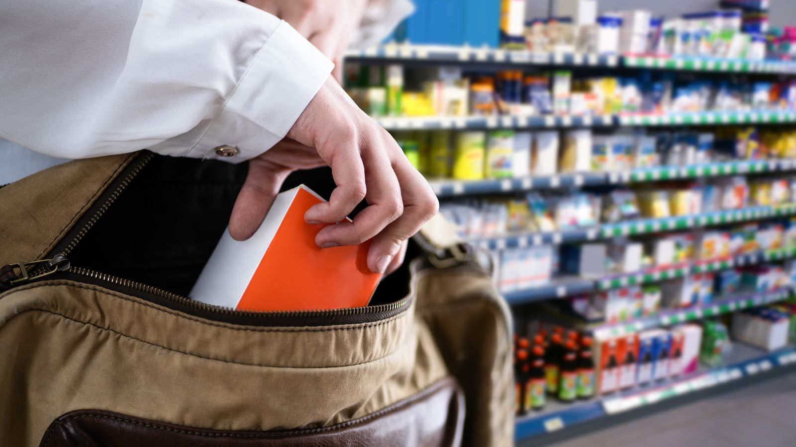 Shoplifting offences in England and Wales rise to highest level in 20 years 