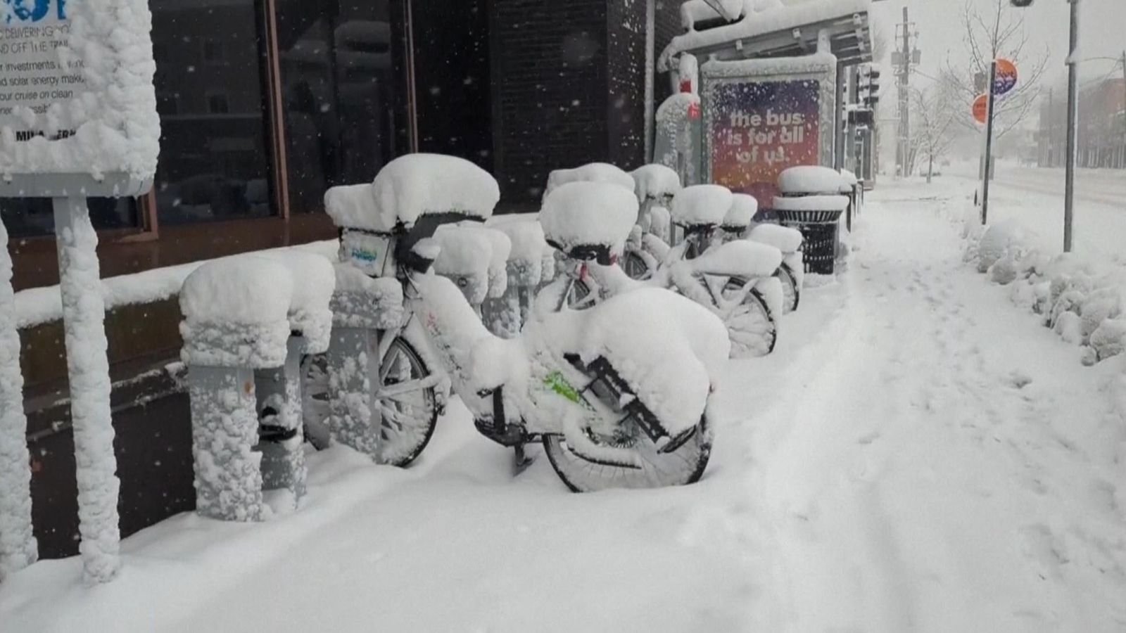 US weather: Severe storm brings snow floods and tornadoes to eastern