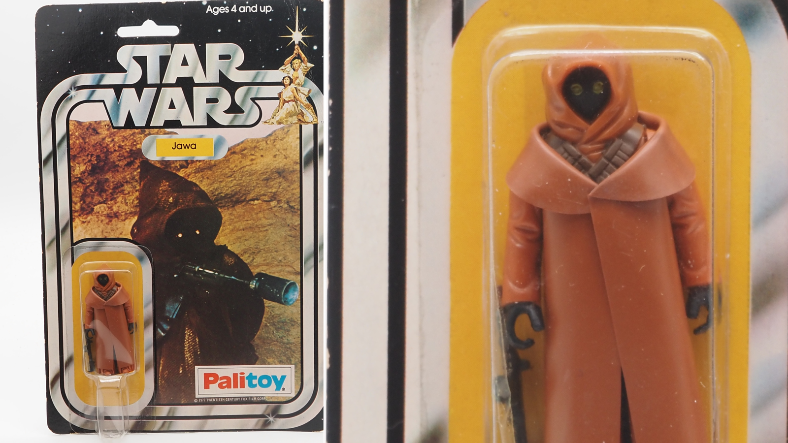 Extremely rare Star Wars Jawa figure sells for £21,000 at auction