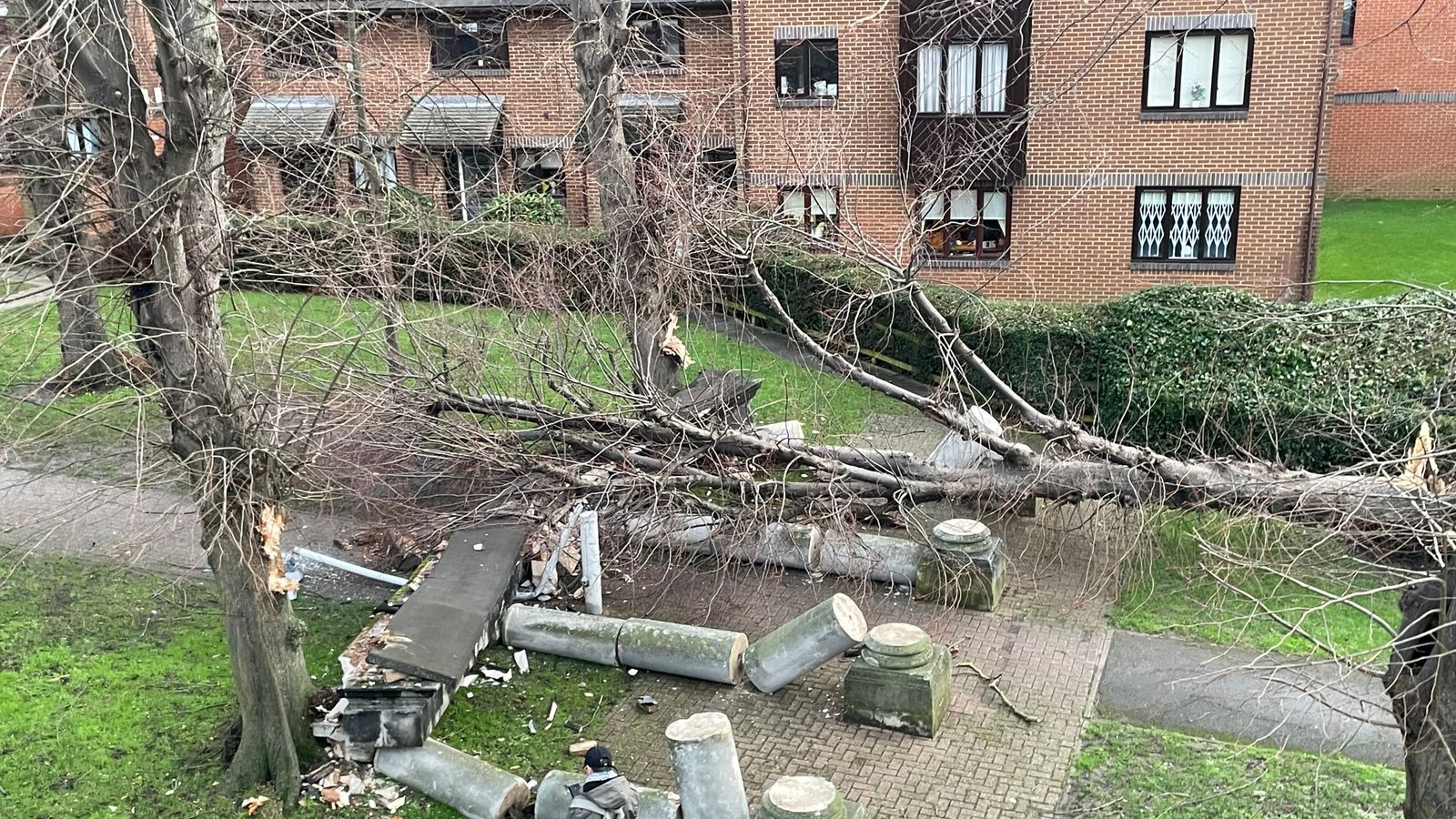 Storm Henk Batters UK - As 94mph Gusts Cause Widespread Disruption And ...