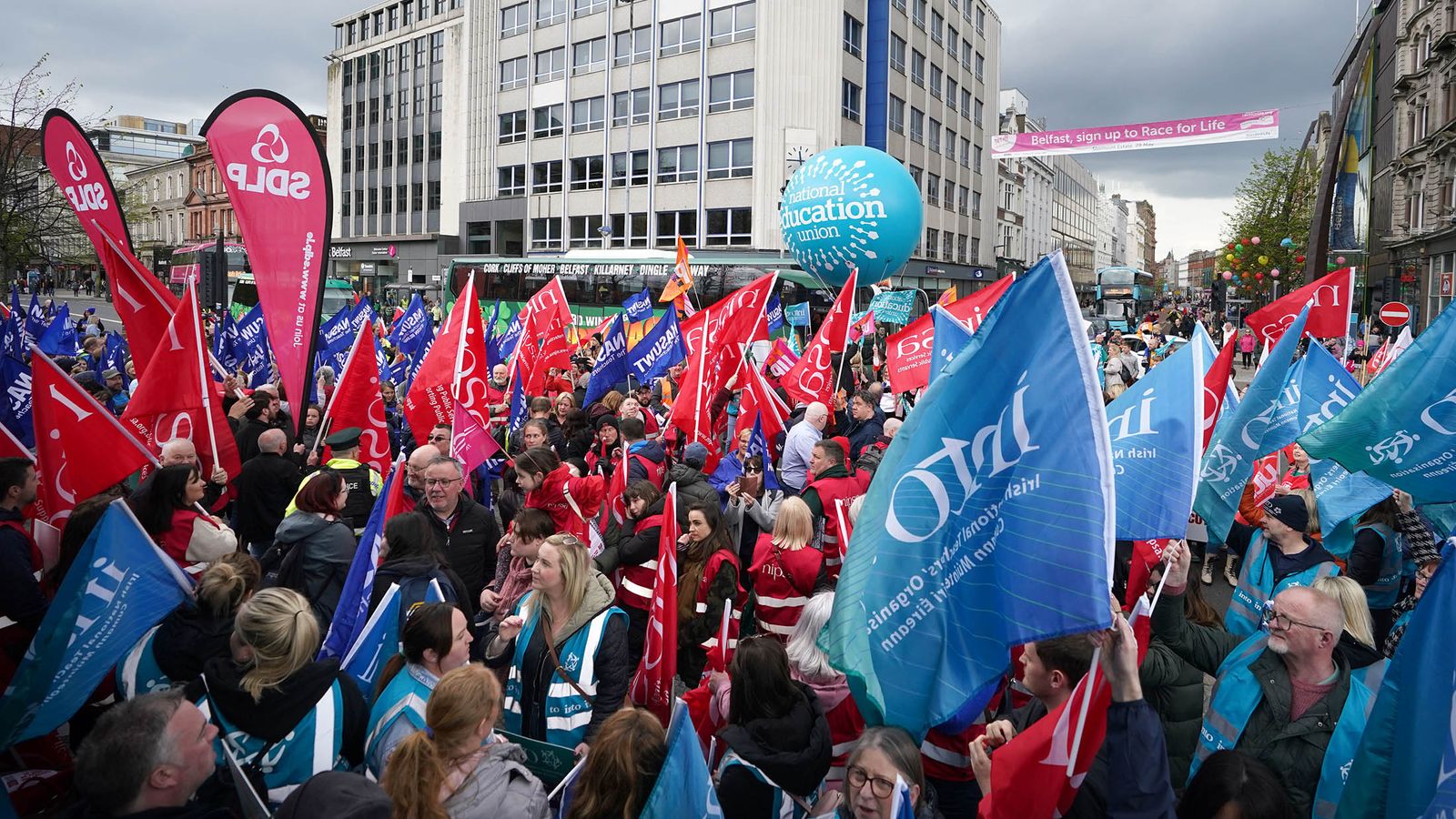 Northern Ireland grinds to halt amid massive strike action – what's going on?