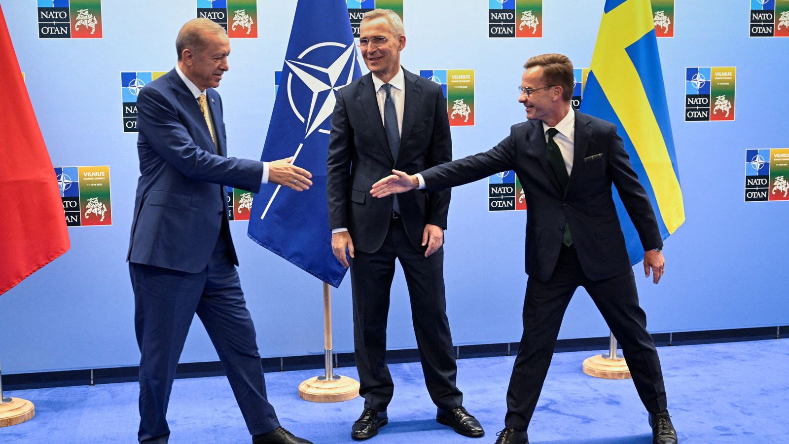 Турция спира присъединяването на Швеция към западния военен алианс повече