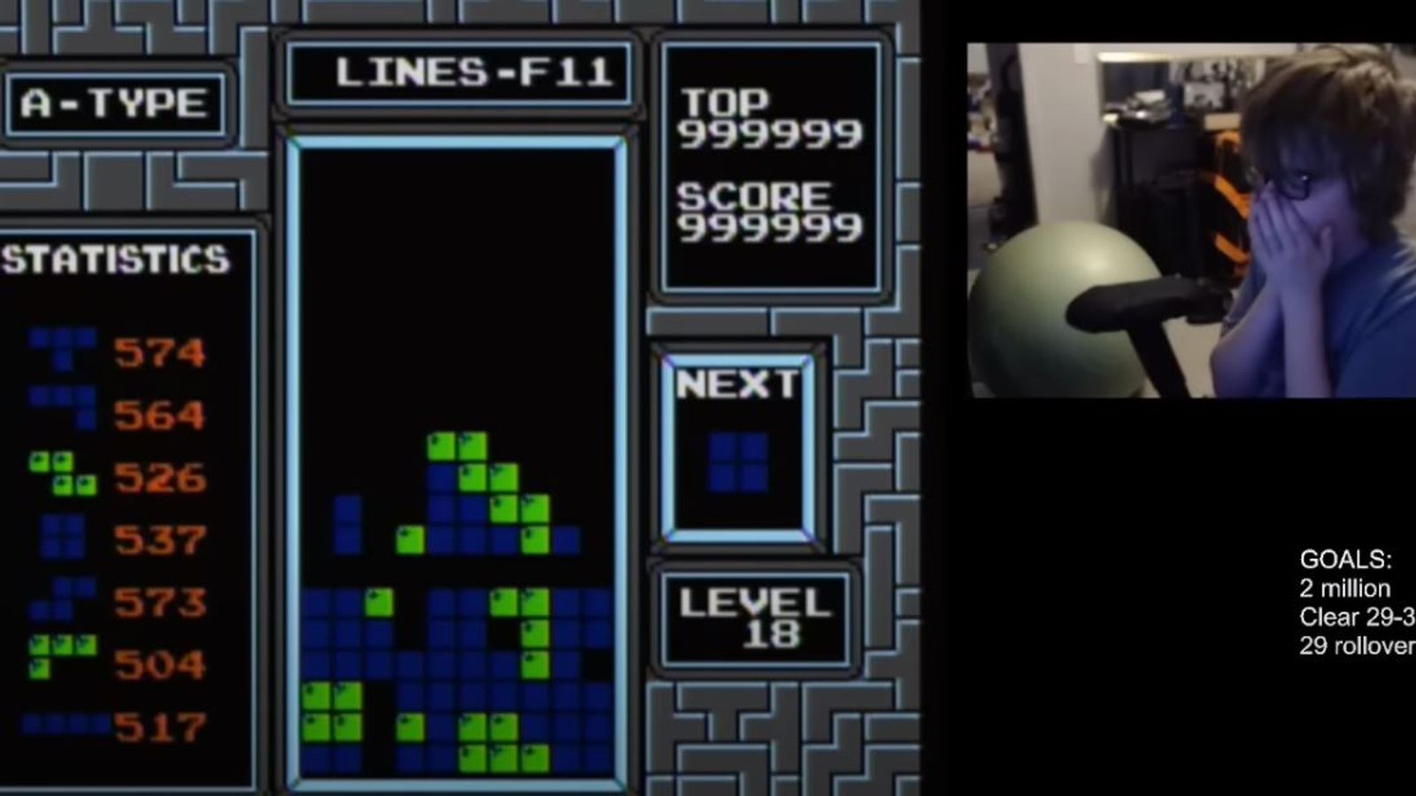 Game over! Teenager becomes first person to 'beat' Tetris