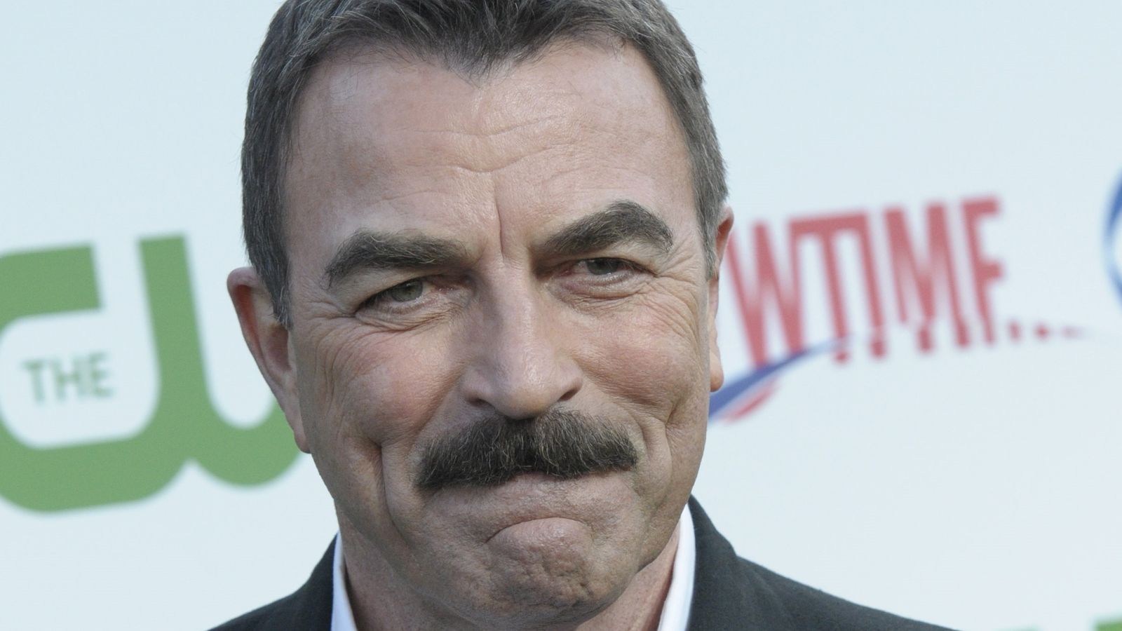 Tom Selleck was laughing with us when Matthew Perry walked in with the Richard moustache