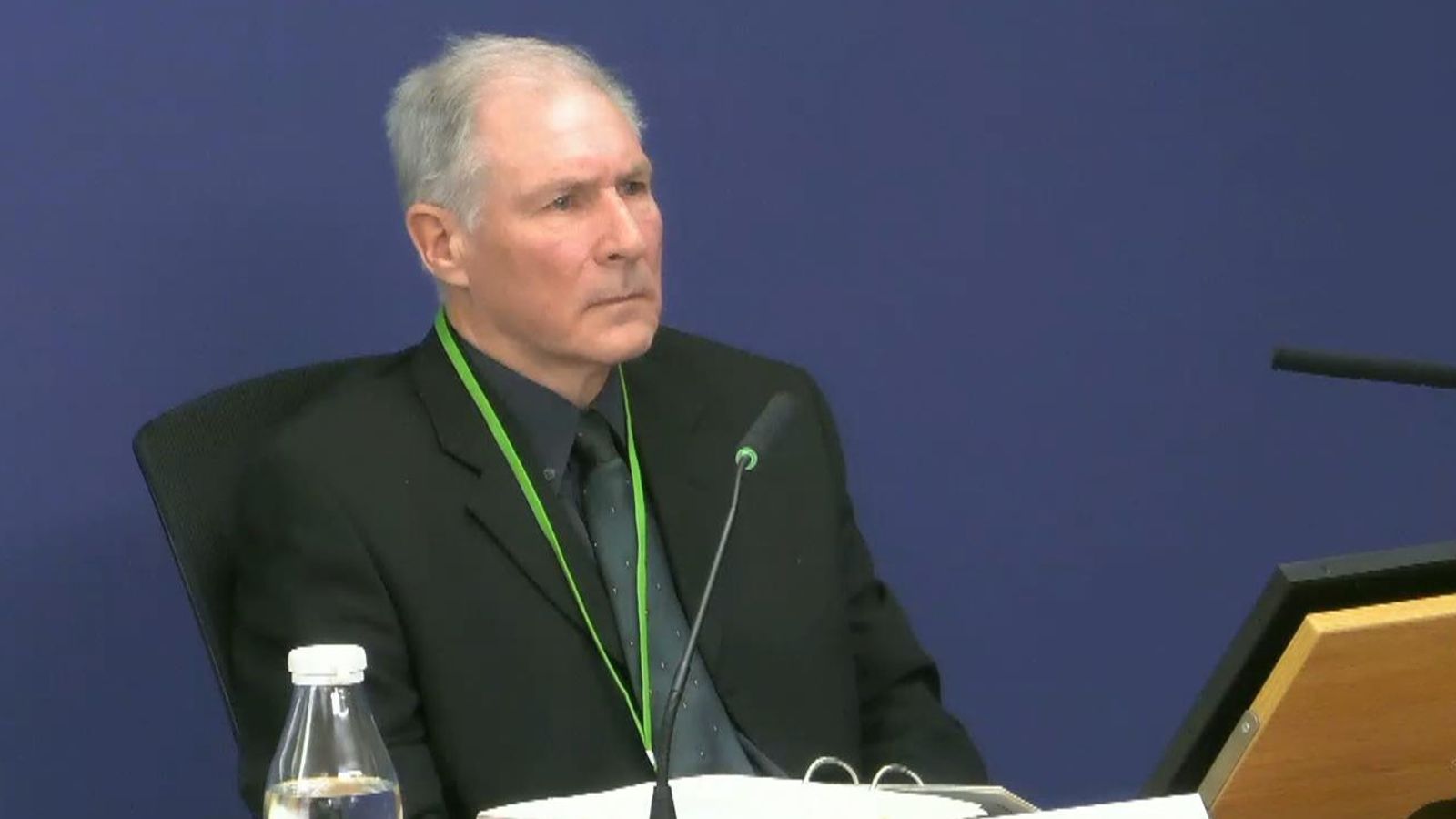 Post Office investigation Stephen Bradshaw says he was not