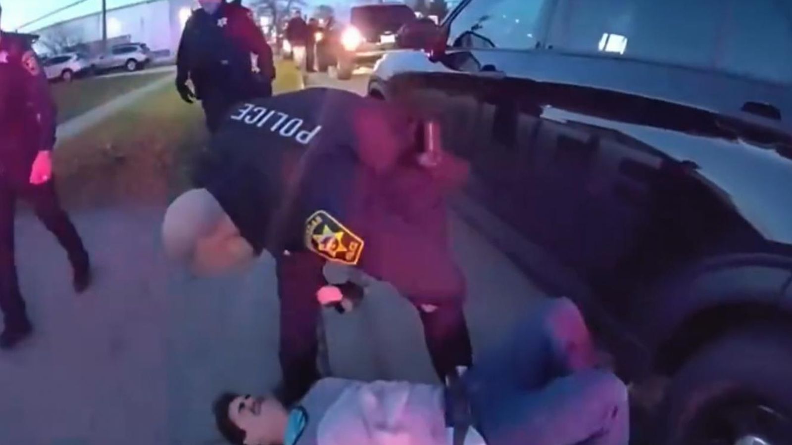 A police officer has been charged after injuring a suspect during an arrest