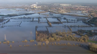 Flooding scenes from Nottinghamshire on 06/01/2024