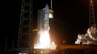 United Launch Alliance&#39;s Vulcan rocket is launched from Cape Canaveral, Florida