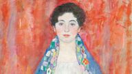 The Portrait of Fraulein Lieser by Gustav Klimt. Pic: Auktionshaus im Kinsky GmbH, Vienna