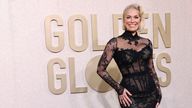 Hannah Waddingham attends the 81st Annual Golden Globe Awards in Beverly Hills, California, U.S., January 7, 2024. REUTERS/Mike Blake
