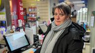 Marlene Wood, postmistress at Comrie Crieff Post Office in Perthshire