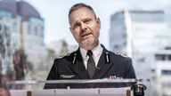 Matt Jukes, the head of counter-terrorism policing speaking in Manchester, following the publication of the third and final report from a public inquiry into the Manchester Arena bombing. A "significant" missed opportunity by MI5 to act over a key piece of intelligence might have prevented the Manchester Arena terror attack, the inquiry into the bombing has found. Twenty-two people were killed and hundreds were injured in a suicide attack at the end of an Ariana Grande concert on May 22 2017. Pi