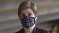 First Minister Nicola Sturgeon arrives to update MSPs on any changes to the Covid restrictions at the Scottish Parliament Holyrood Edinburgh. Picture date: Tuesday March 15, 2022.