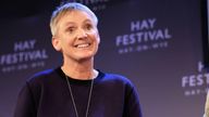 Sian Doyle Chief Executive of S4C takes part in a discussion to celebrate 40 years of the Welsh language