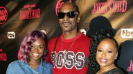 (L-R) Cori Broadus, Snoop Dogg and Shante Taylor