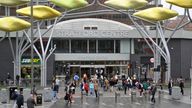 A man&#39;s body has been found in the Stratford Centre car park. File pic