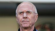 Philippines&#39; head coach Sven-Goran Eriksson, looks on during the AFC Asian Cup group C soccer match between China and Phillipines 
Pic:AP