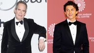 The two Toms -  Tom Hollander and Tom Holland
Pic: AP/Reuters