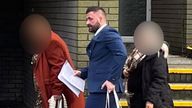 Leigh Brookfield leaves Llanelli Magistrates&#39; Court at a previous hearing