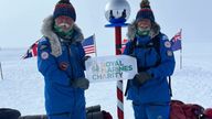Dave Thomas (left) and Alan Chambers (right). Pic: The Royal Marines Charity