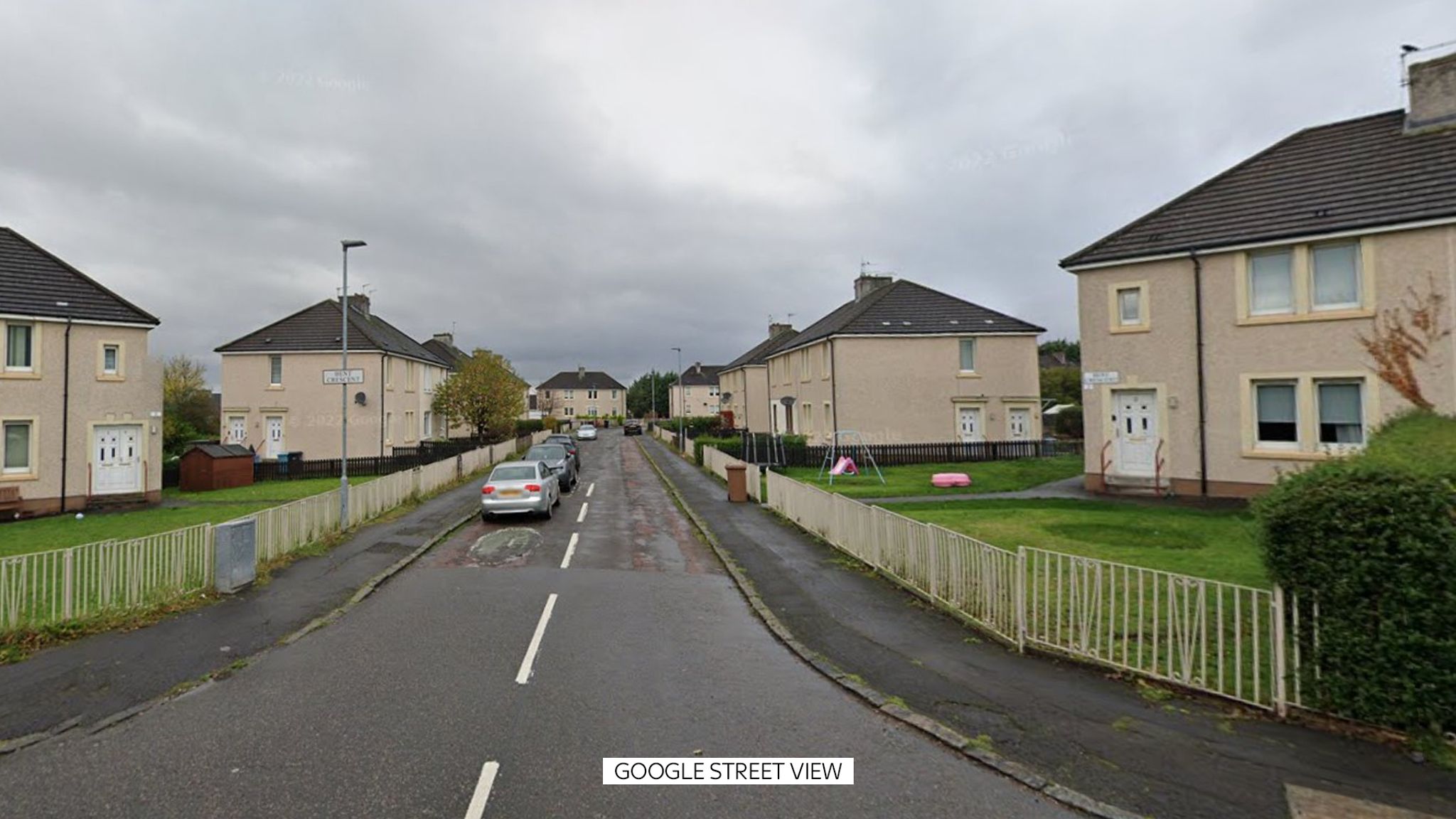 Uddingston homes 'targeted' by gang dressed in dark clothing in