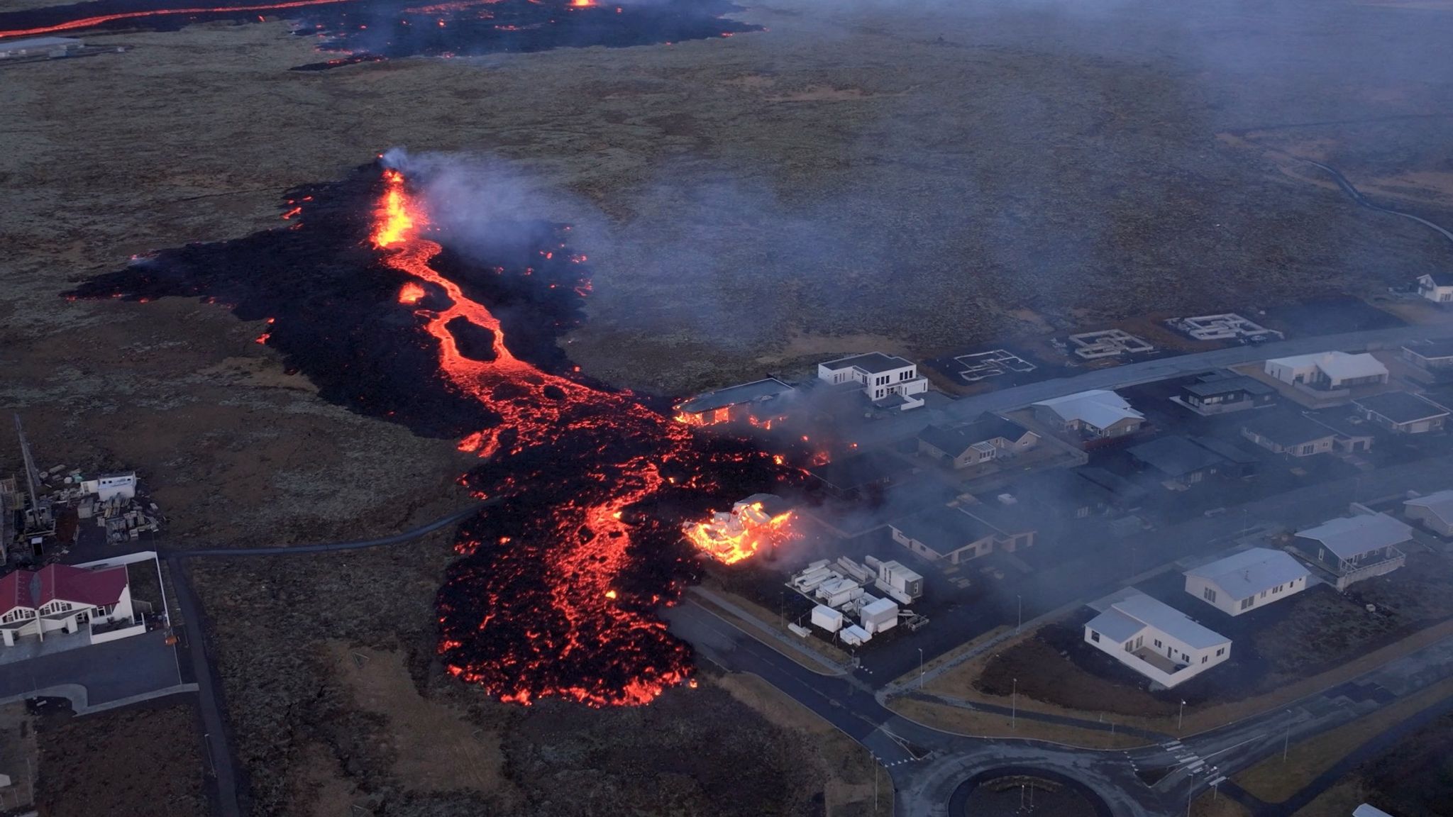 Iceland Eruption Looks To Be Petering Out But Whether Residents Will   Skynews Lava Grindavik Volcano 6422041 