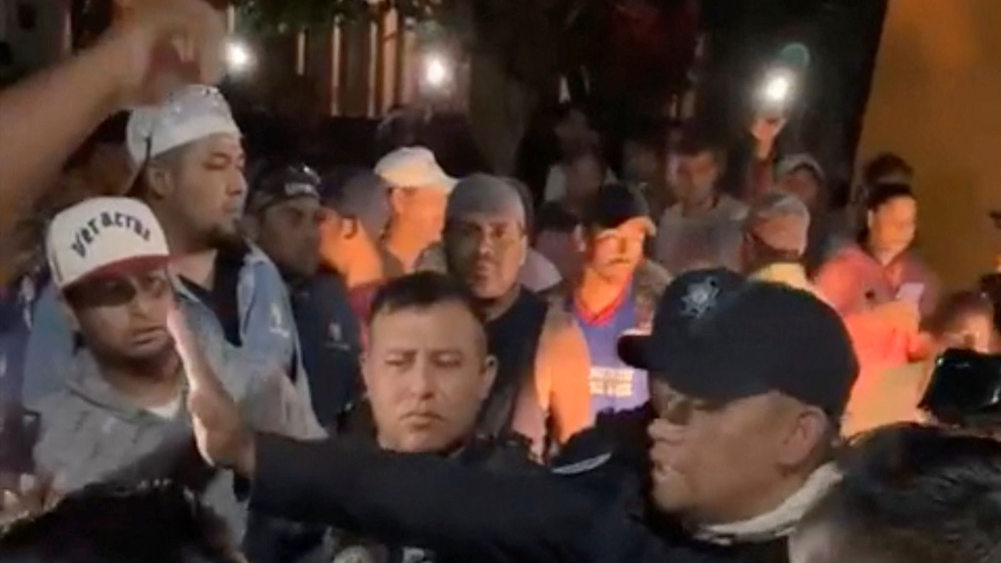 Furious residents clash with police in Mexico after 27-year-old shot by ...