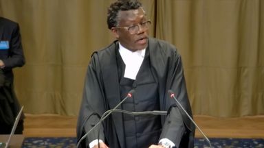 Tembeka Ngcukaitobi, a lawyer, says the situation in Gaza "reflects a genocide in the making" and Israel&#39;s "intent to destroy the Palestinian people". 
