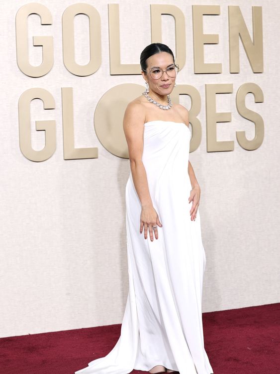 Ali Wong attends the 81st Annual Golden Globe Awards in Beverly Hills, California, U.S., January 7, 2024. REUTERS/Mike Blake
